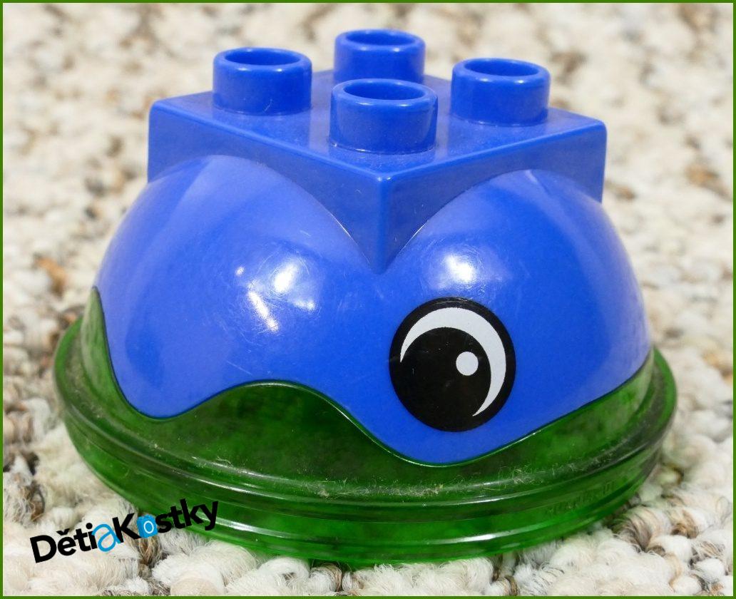 Lego® Duplo® Kryt Potrubí s Prstencem Průhledná Zelená/Modrá