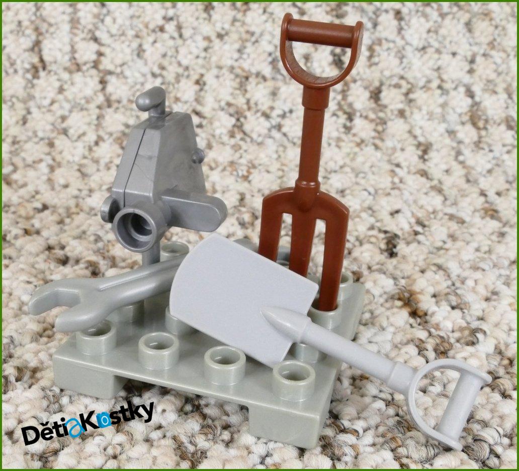 Lego® Duplo® Šedá Paleta s Nářadím