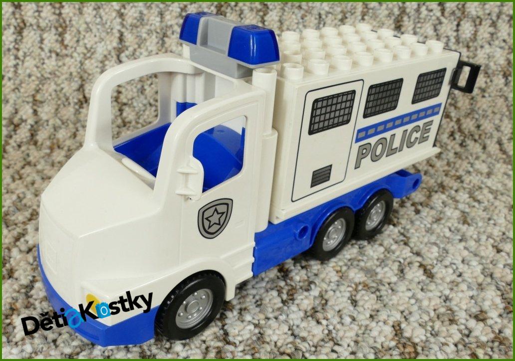 Lego® Duplo® Policejní Anton - Obyčejný Majáček - Černé Dveře