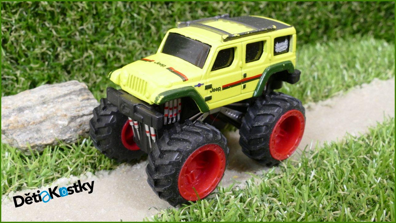 Model Angličáku Autíčko Maisto Jeep Rescue Concept - Natahovací