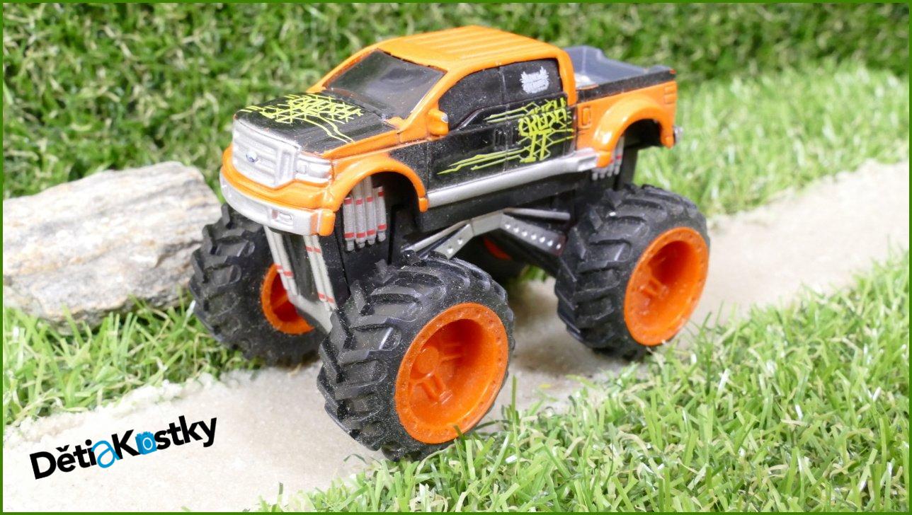 Model Angličáku Autíčko Maisto Ford Mighty F-360 - Natahovací