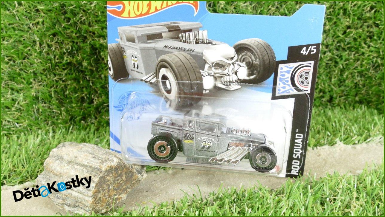 Angličák Auta Hot Wheels Bone Shaker (ROD SQUAD)