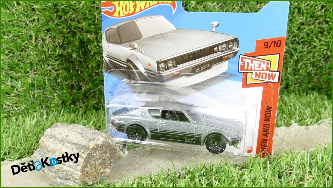 Angličák Auta Hot Wheels Nissan Skyline 2000 GT-R (THEN AND NOW)