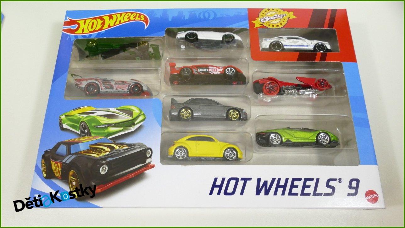 Angličák Model Autíčka Hot Wheels 9 Pack