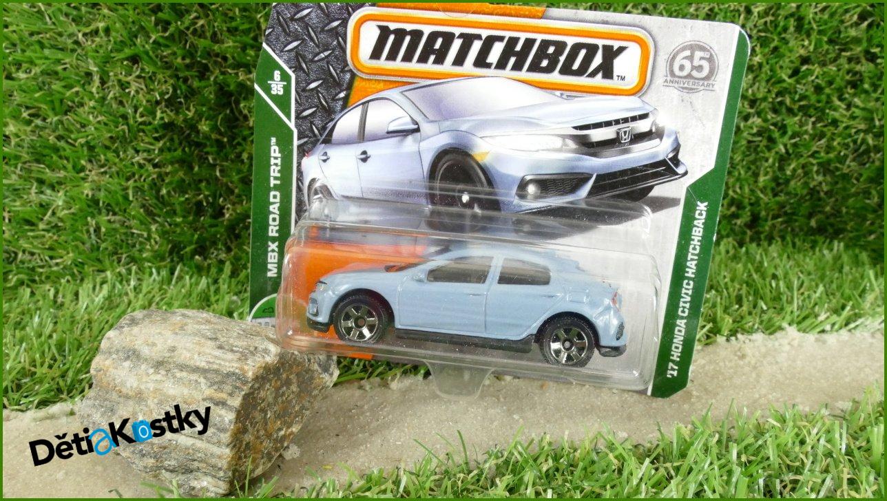 Angličák Autíčko Matchbox '17 Honda Civic Hatchback
