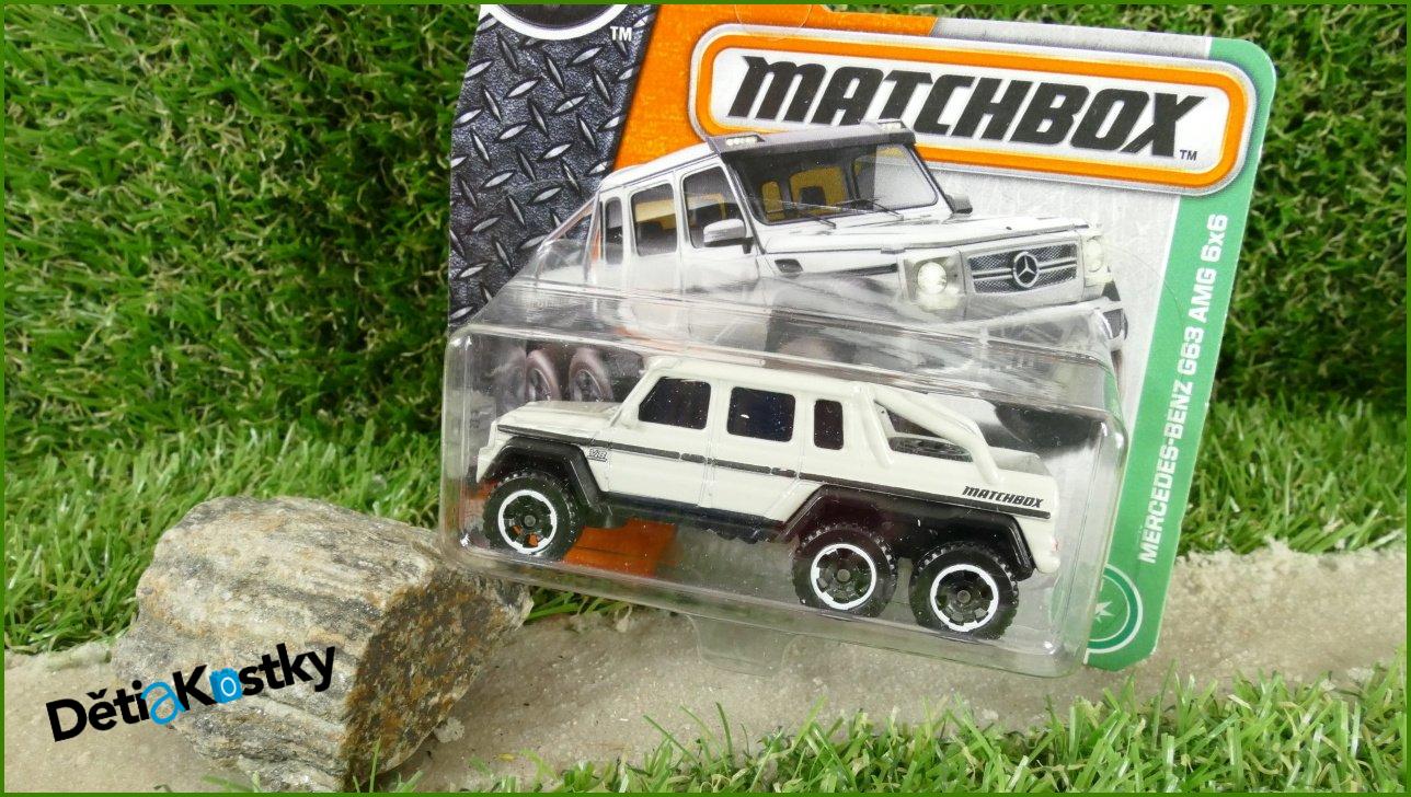 Angličák Autíčko Matchbox Mercedes-Benz G63 AMG 6x6
