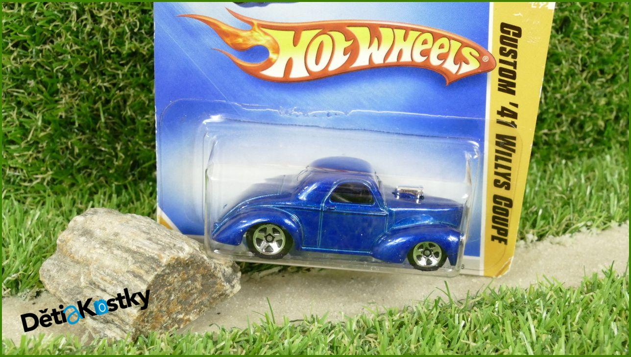 Angličák Model Autíčka Hot Wheels Autíčko Custom '41 Willys Coupe (HW PREMIERE)