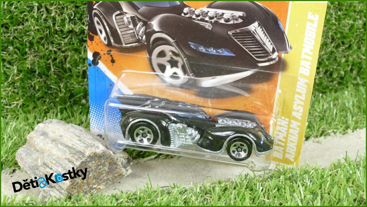 Angličák Model Autíčka Hot Wheels Autíčko Batman Arkham Asylum Batmobile (HW PREMIERE)