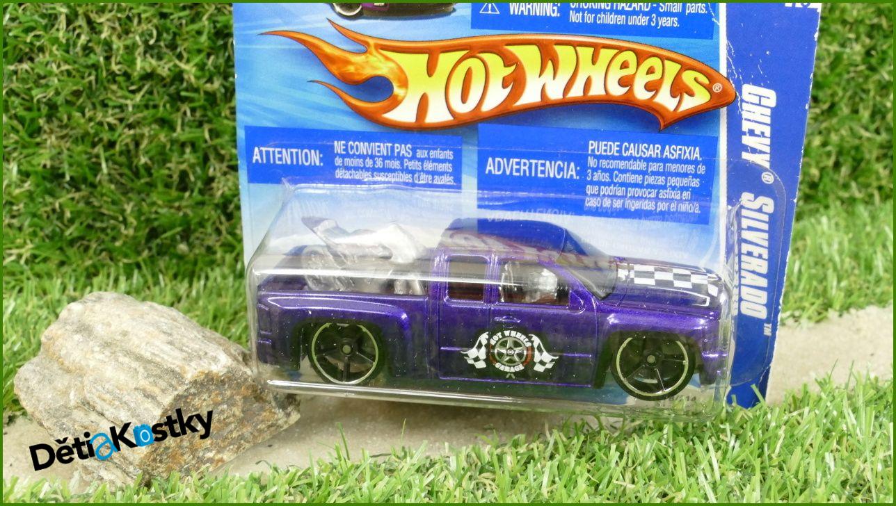 Angličák Model Autíčka Hot Wheels Autíčko Chevy Silverado (HW GARAGE)