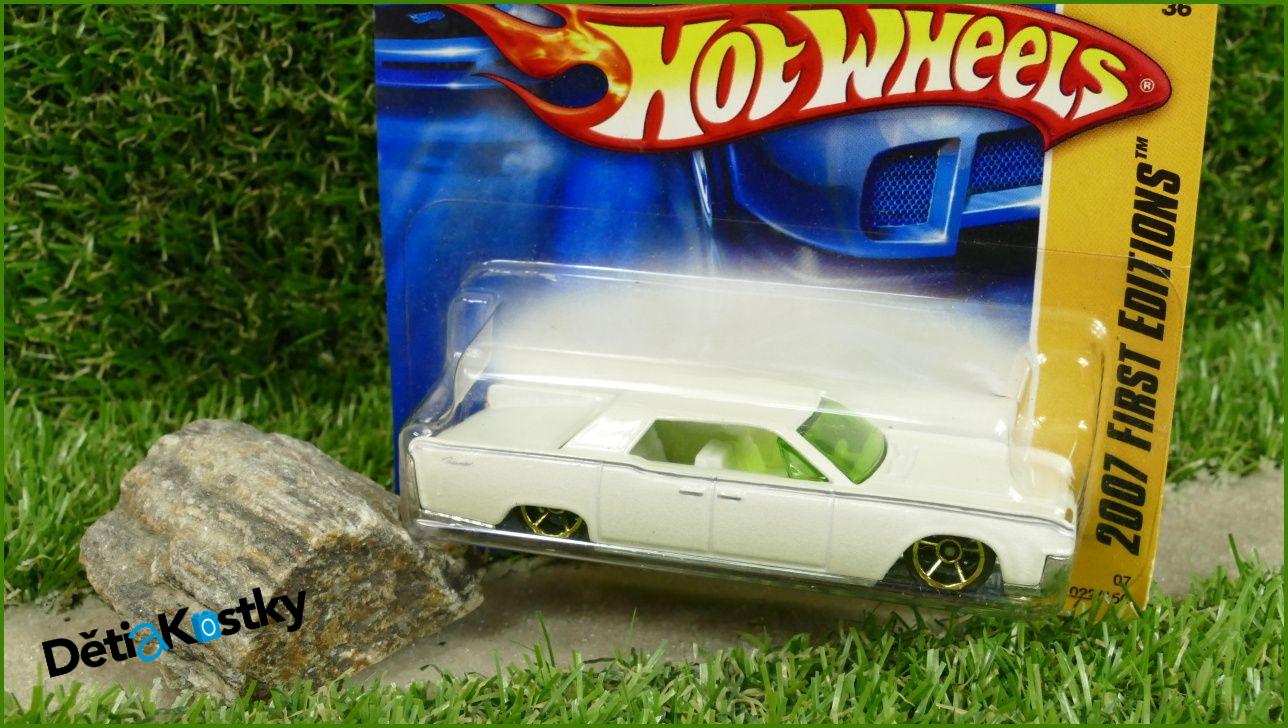 Angličák Model Autíčka Hot Wheels Autíčko 1964 Lincoln Continental (2007 FIRST EDITIONS)