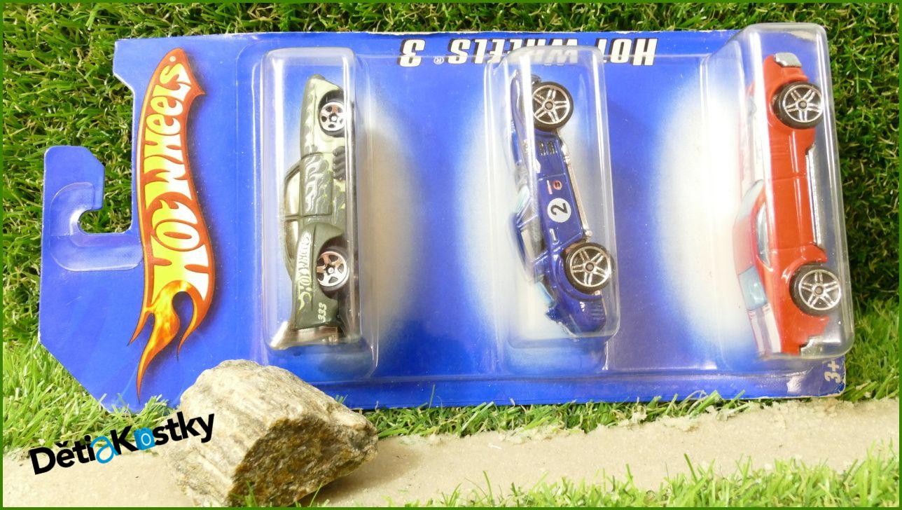 Angličáky Modely Autíček Hot Wheels 3 Pack