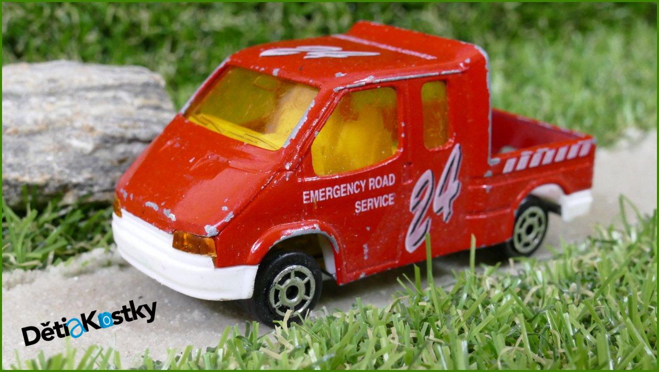 Kovový Model Autíčko Majorette Ford Transit