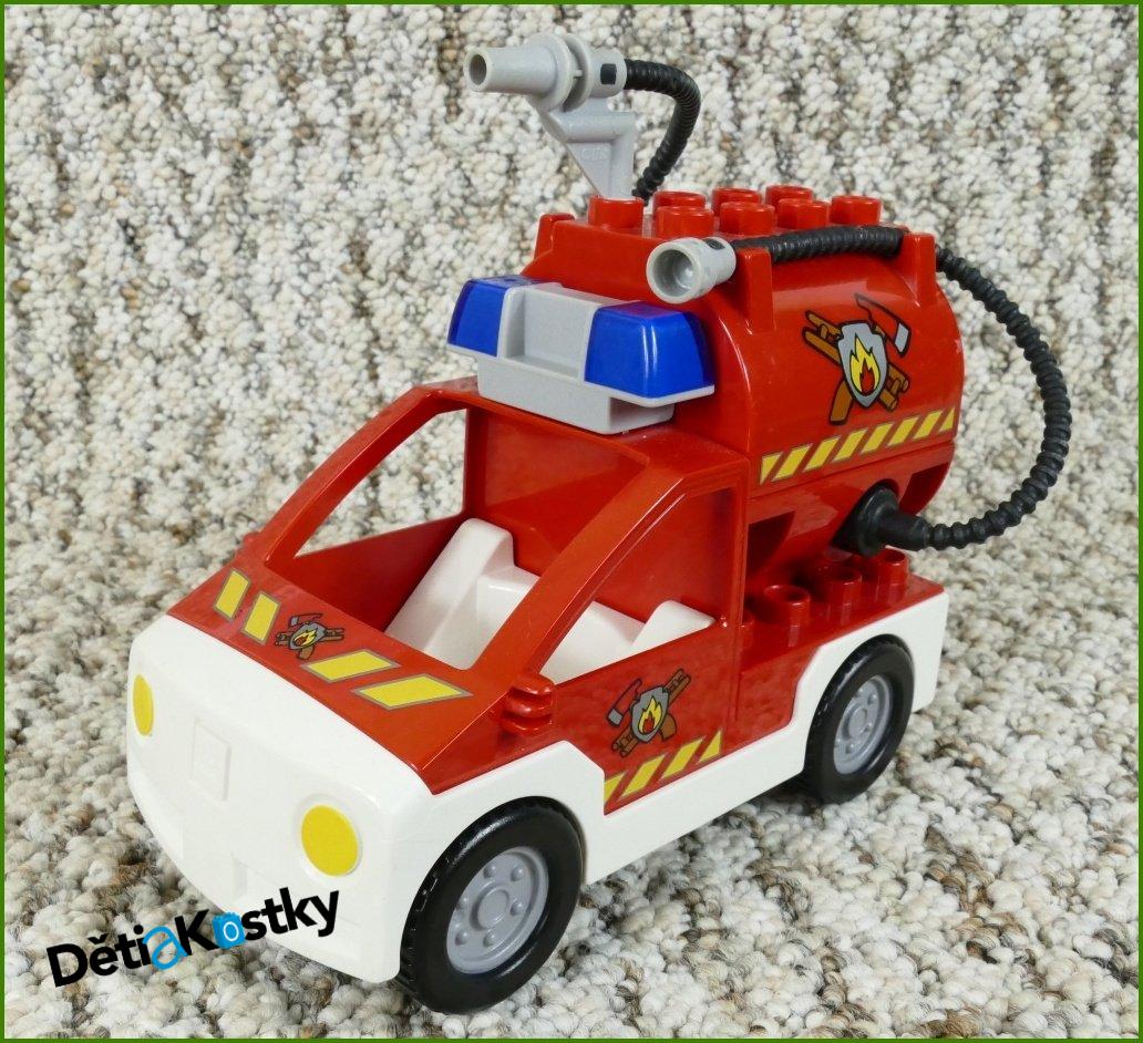 Lego® Duplo® Hasičské Auto s Cisternou