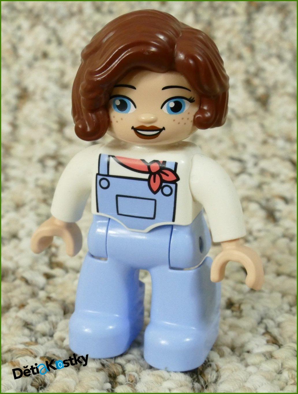 Lego® Duplo® Paní s Hnědými Vlasy