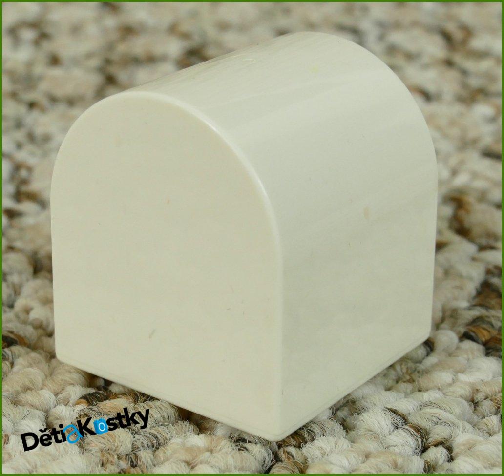 Lego® Duplo® Kostka 2x2 Půlkulatá Malá - Bílá