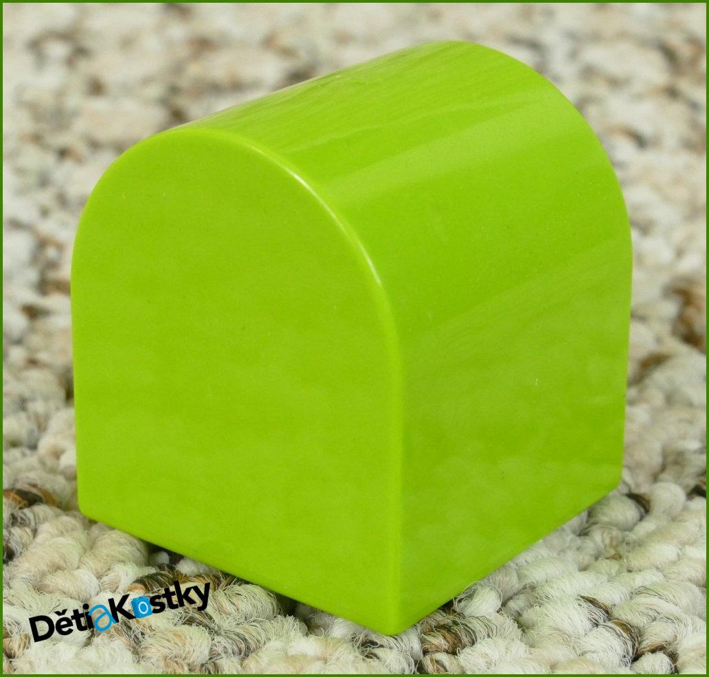Lego® Duplo® Kostka 2x2 Půlkulatá Malá - Limetka