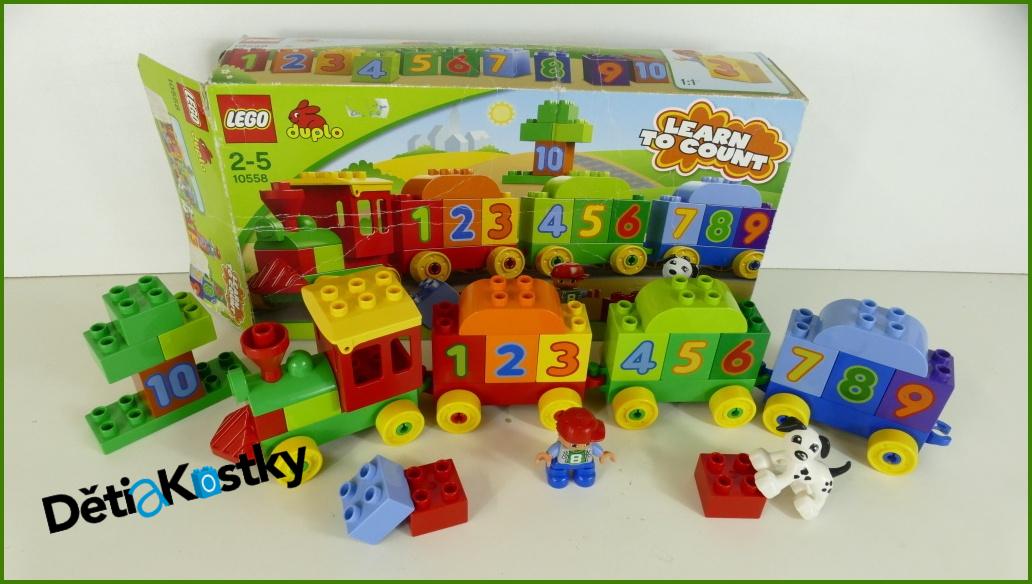 Lego® Duplo® Set 10558 - Vláček Plný Čísel s Krabicí