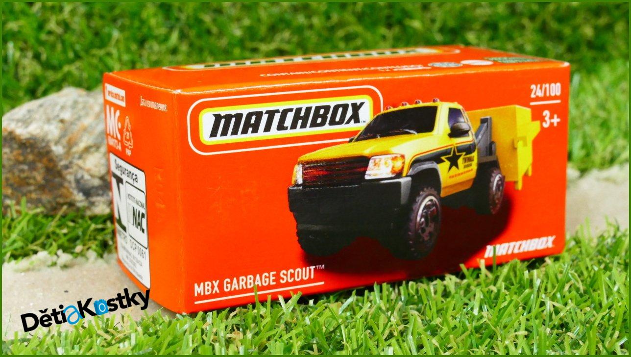 Angličák Autíčko Matchbox MBX Garbage Scout v Krabičce