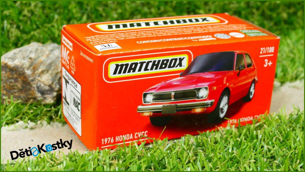 Angličák Autíčko Matchbox 1976 Honda CVCC v Krabičce