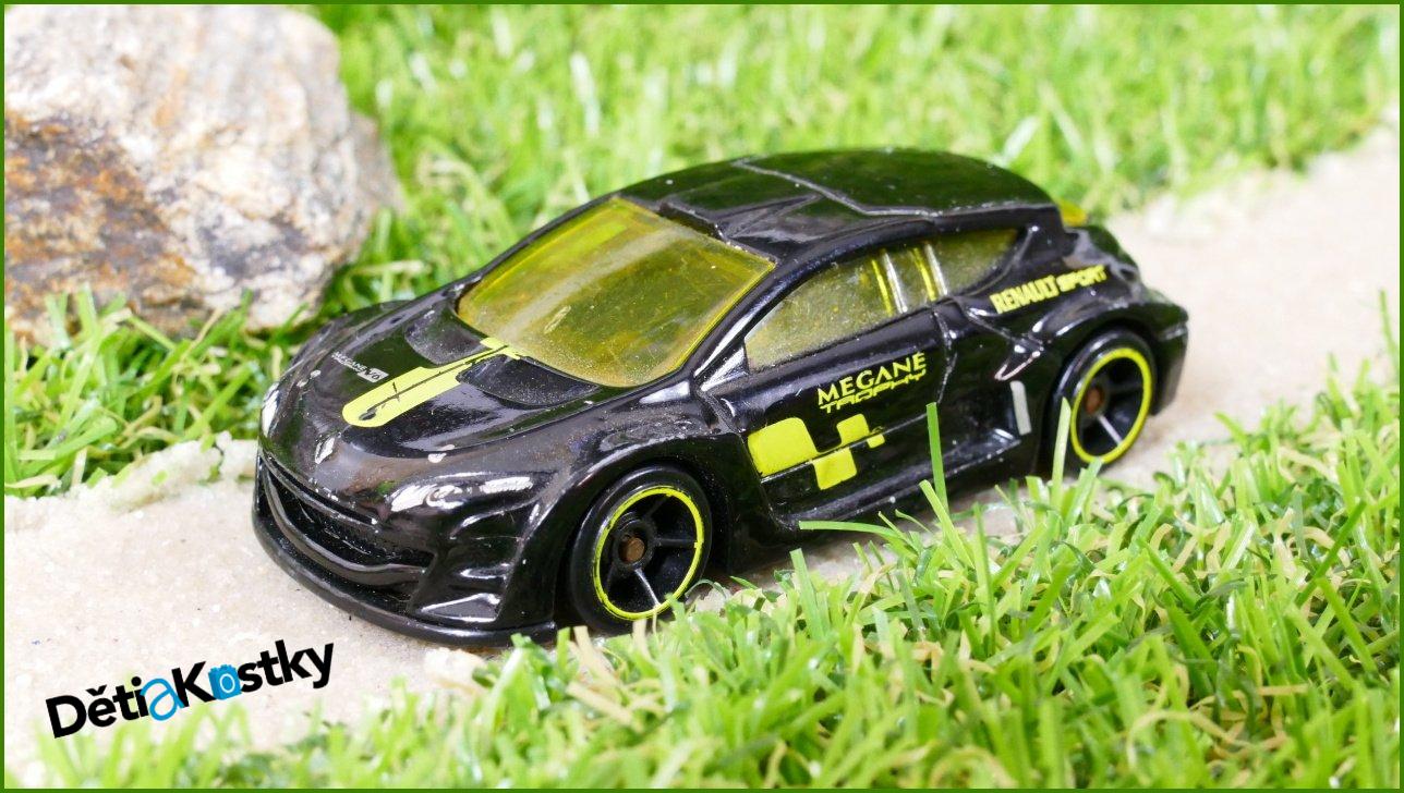 Model Autíčka Hot Wheels Renault Megane Trophy - bez zadního křídla
