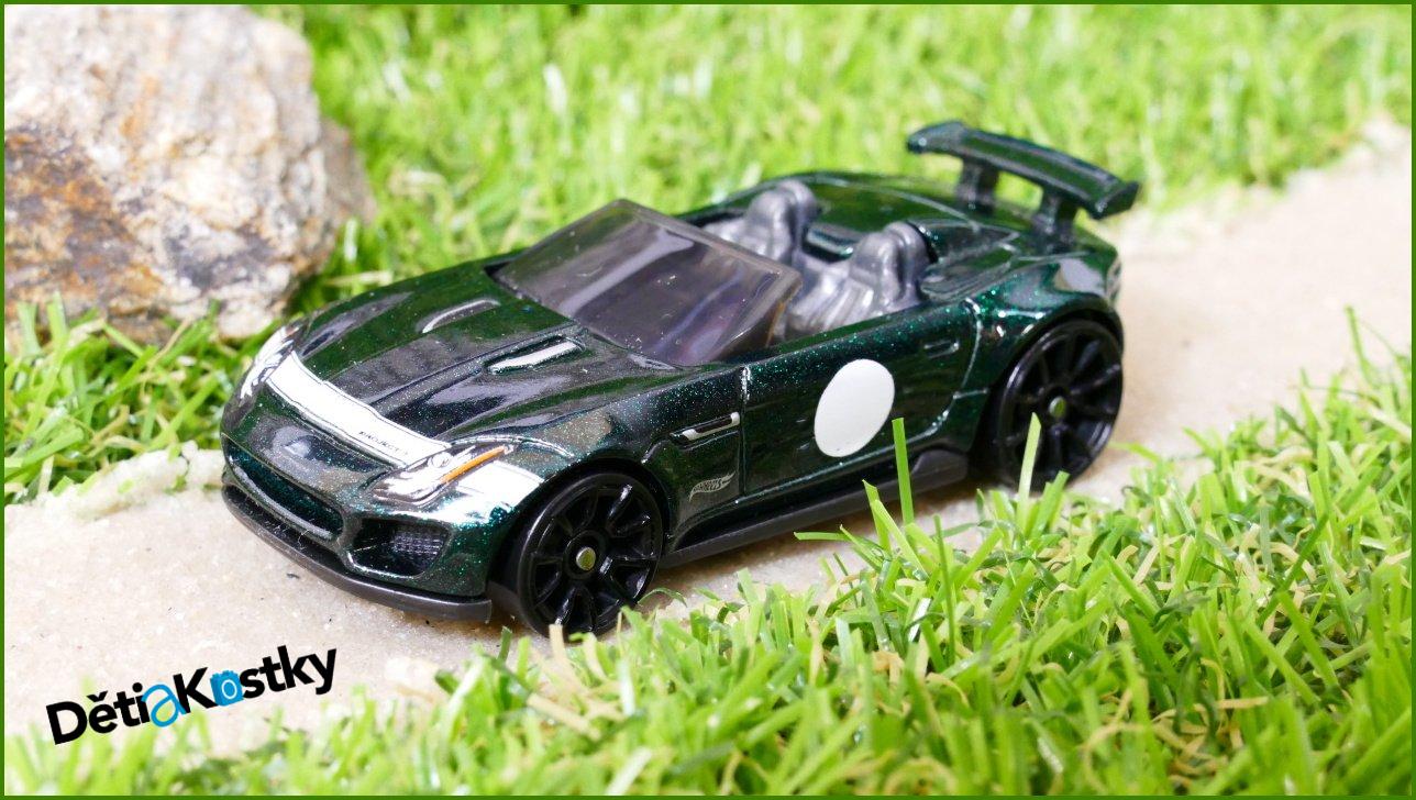 Model Autíčka Hot Wheels ´15 Jaguar F-Type Project 7