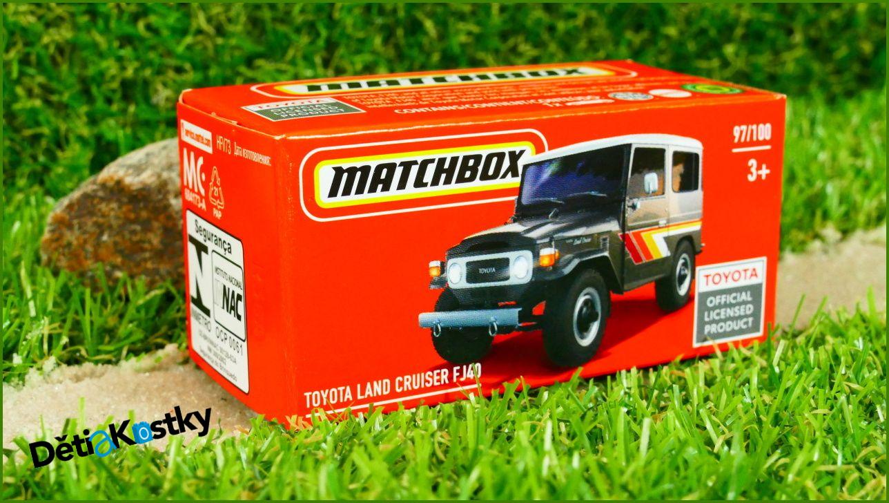 Angličák Autíčko Matchbox Toyota Land Cruiser FJ40 v Krabičce