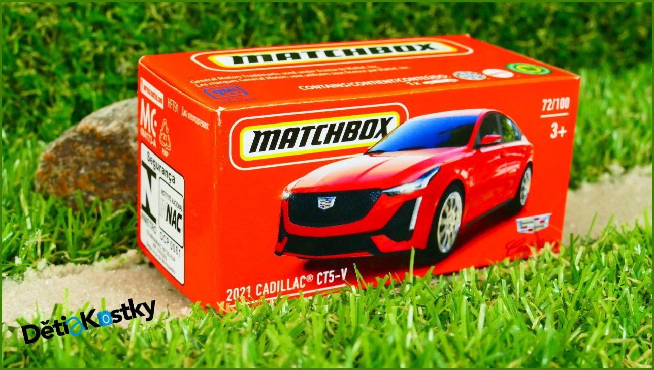 Angličák Autíčko Matchbox 2021 Cadillac CT5-V v Krabičce