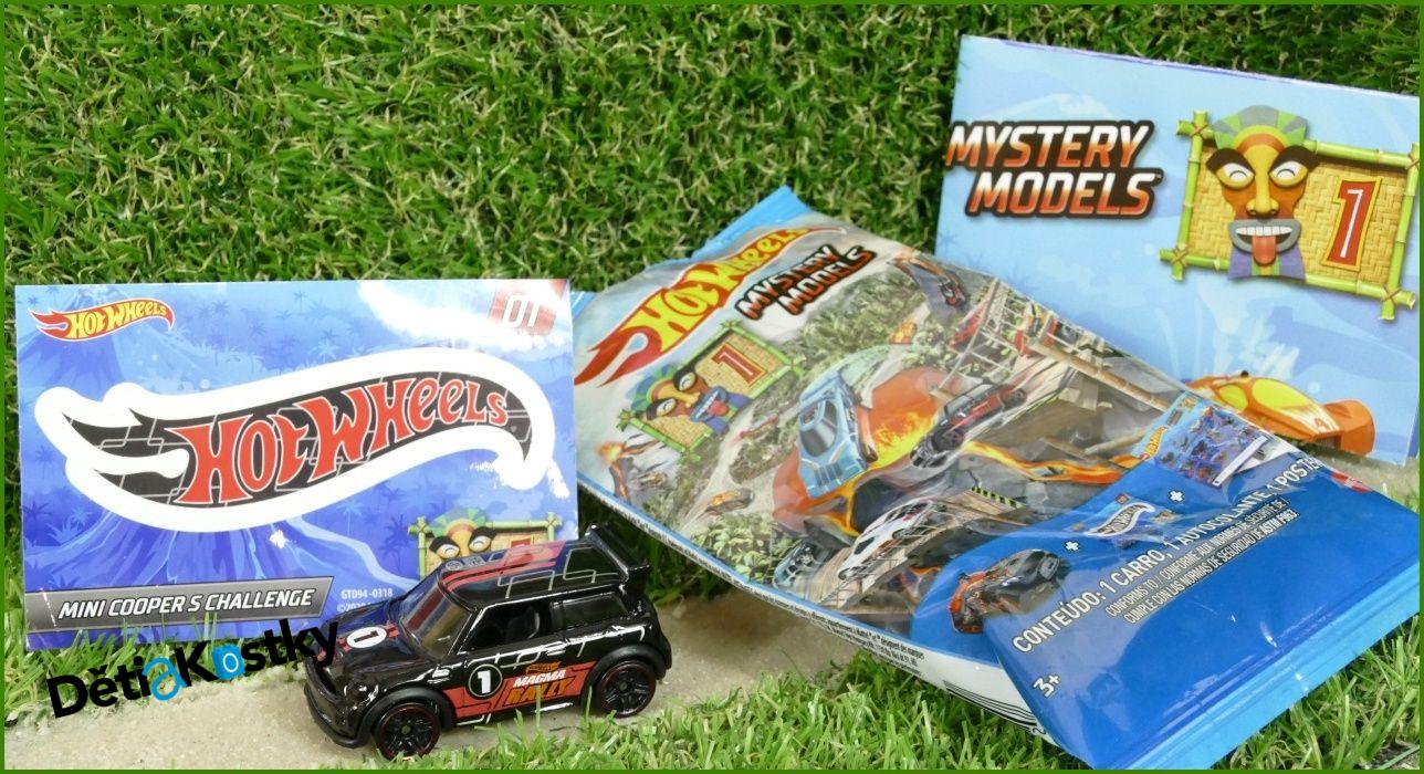 Angličák Model Autíčka Hot Wheels Autíčko Mini Cooper S Challenge (MYSTERY MODELS)