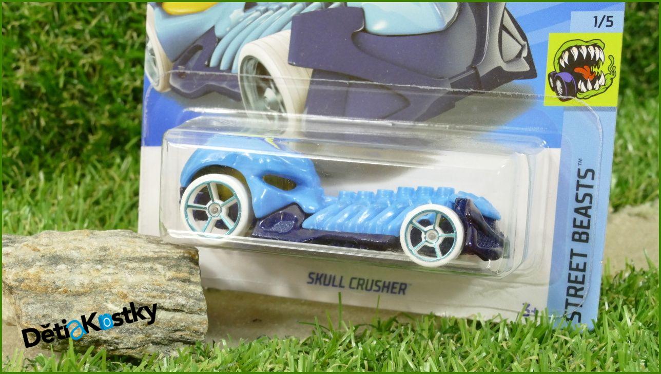 Angličák Model Autíčka Hot Wheels Autíčko Skull Crusher (STREET BEASTS)