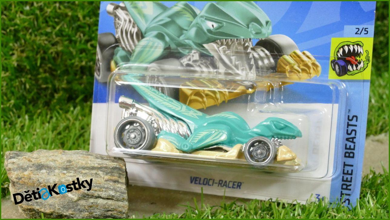 Angličák Model Autíčka Hot Wheels Autíčko Veloci-Racer (STREET BEASTS)