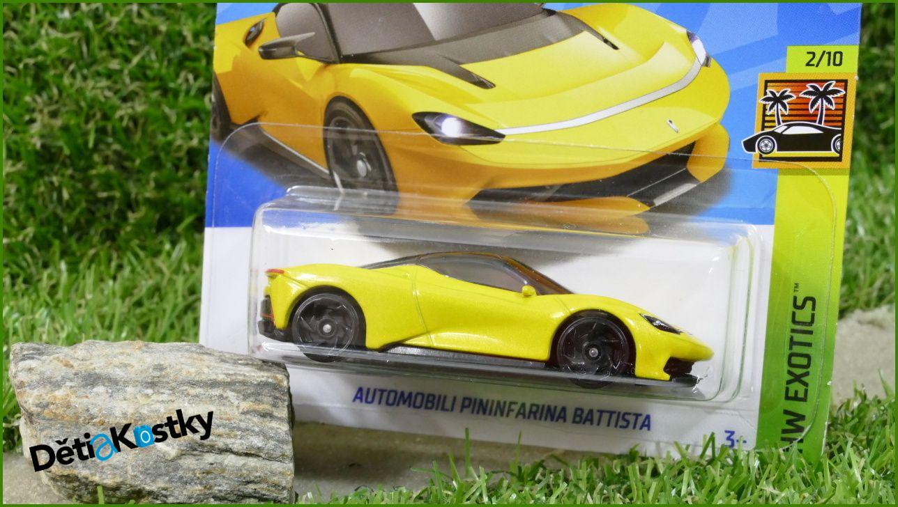 Angličák Model Autíčka Hot Wheels Autíčko Automobili Pininfarina Battista (HW EXOTICS)