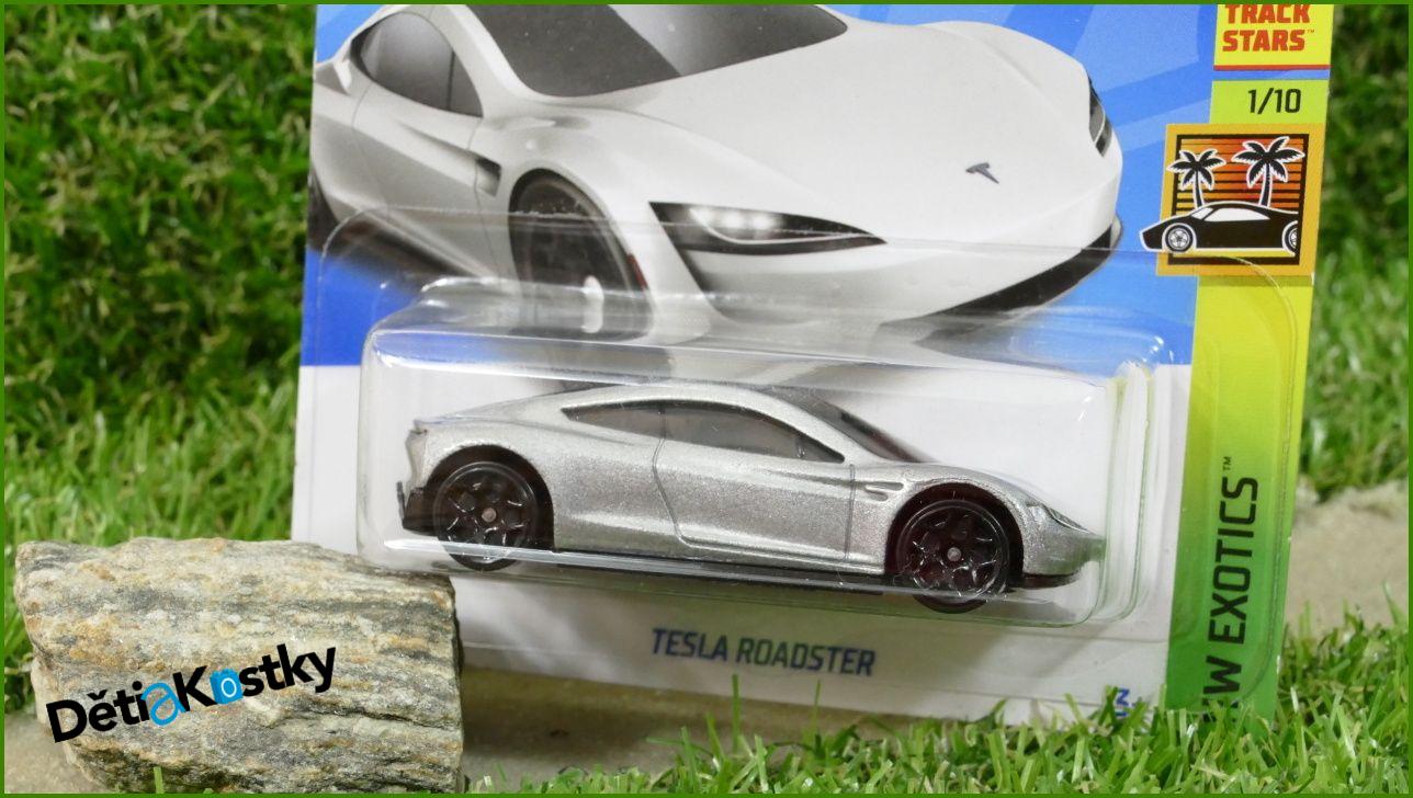 Angličák Model Autíčka Hot Wheels Autíčko Tesla Roadster (HW EXOTICS)