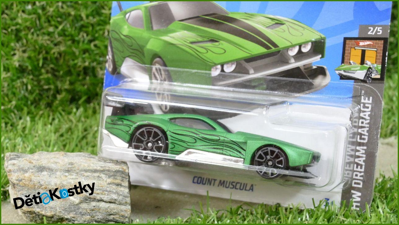 Angličák Model Autíčka Hot Wheels Autíčko Count Muscula (HW DREAM GARAGE)