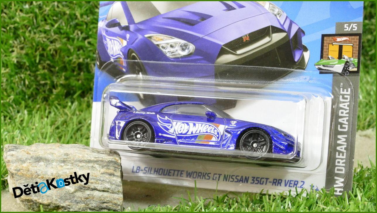 Angličák Model Autíčka Hot Wheels Autíčko LB-Silhouette Works GT Nissan 35GT-RR Ver.2 (HW DREAM GARAGE)