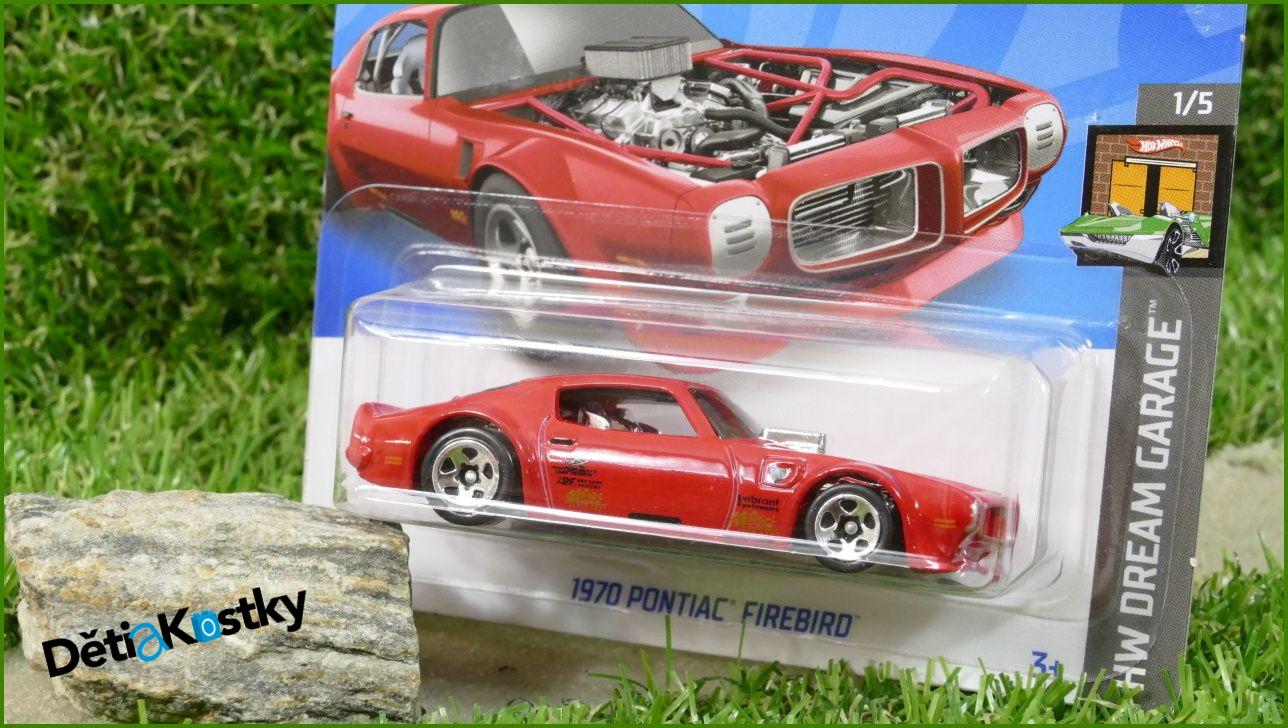 Model Angličák Hot Wheels Autíčko 1970 Pontiac Firebird (HW DREAM GARAGE)