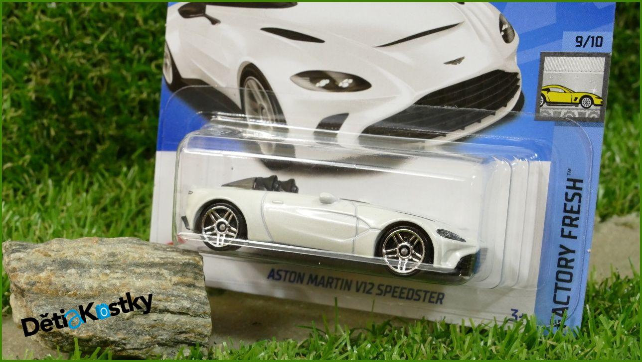 Angličák Model Autíčka Hot Wheels Autíčko Aston Martin V12 Speedster (FACTORY FRESH)