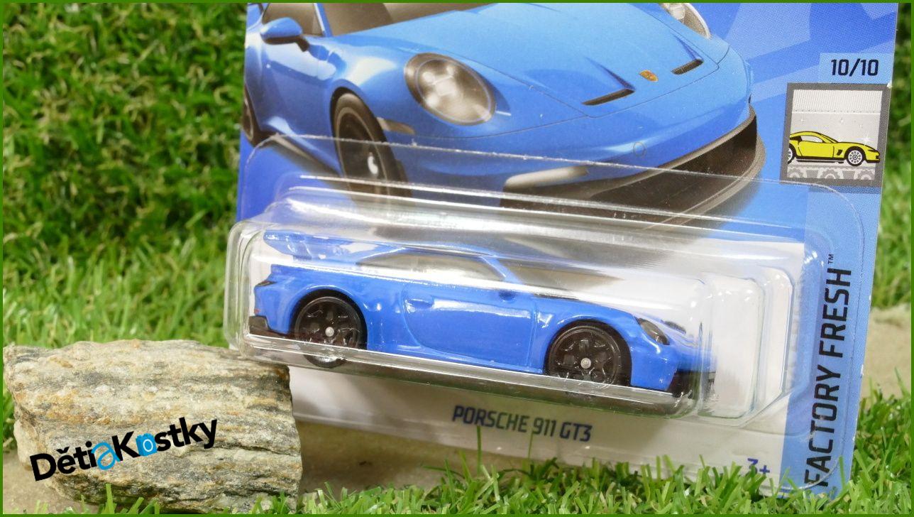 Angličák Model Autíčka Hot Wheels Autíčko Porsche 911 GT3 (FACTORY FRESH)