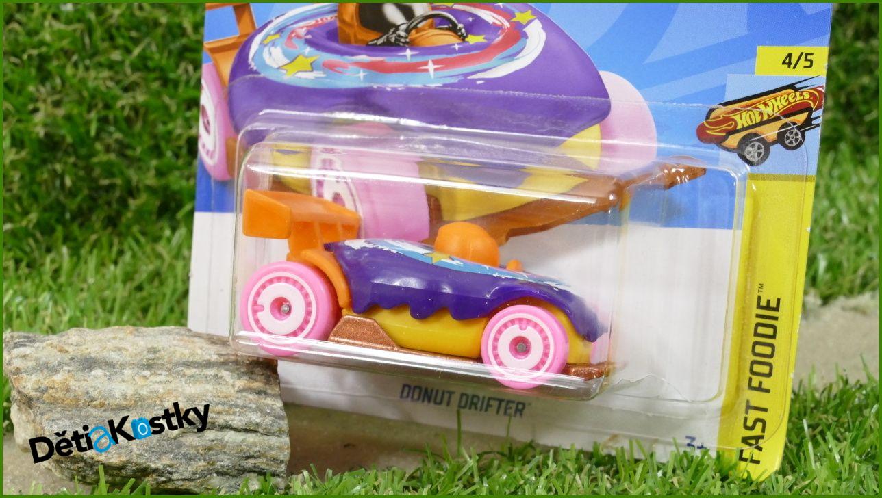 Angličák Model Autíčka Hot Wheels Autíčko Donut Drifter (FAST FOODIE)