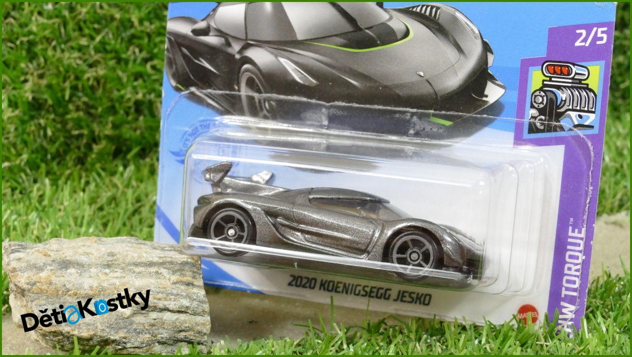 Angličák Model Autíčka Hot Wheels Autíčko 2020 Koenigsegg Jesko (HW TORQUE)