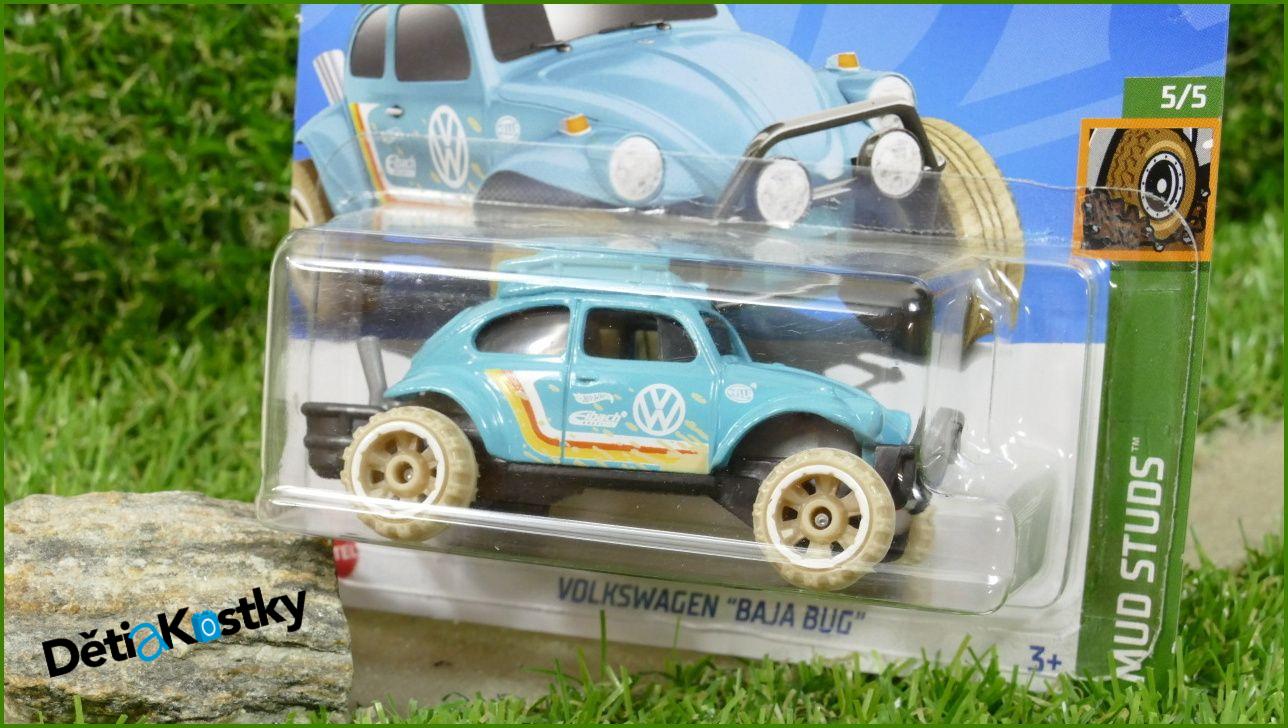 Angličák Model Autíčka Hot Wheels Autíčko Volkswagen ''Baja Bug'' (MUD STUDS)