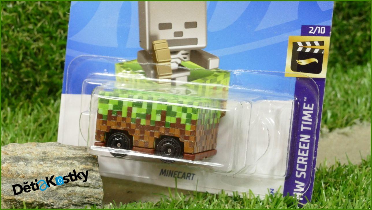 Angličák Model Autíčka Hot Wheels Autíčko Minecart (HW SCREEN TIME)