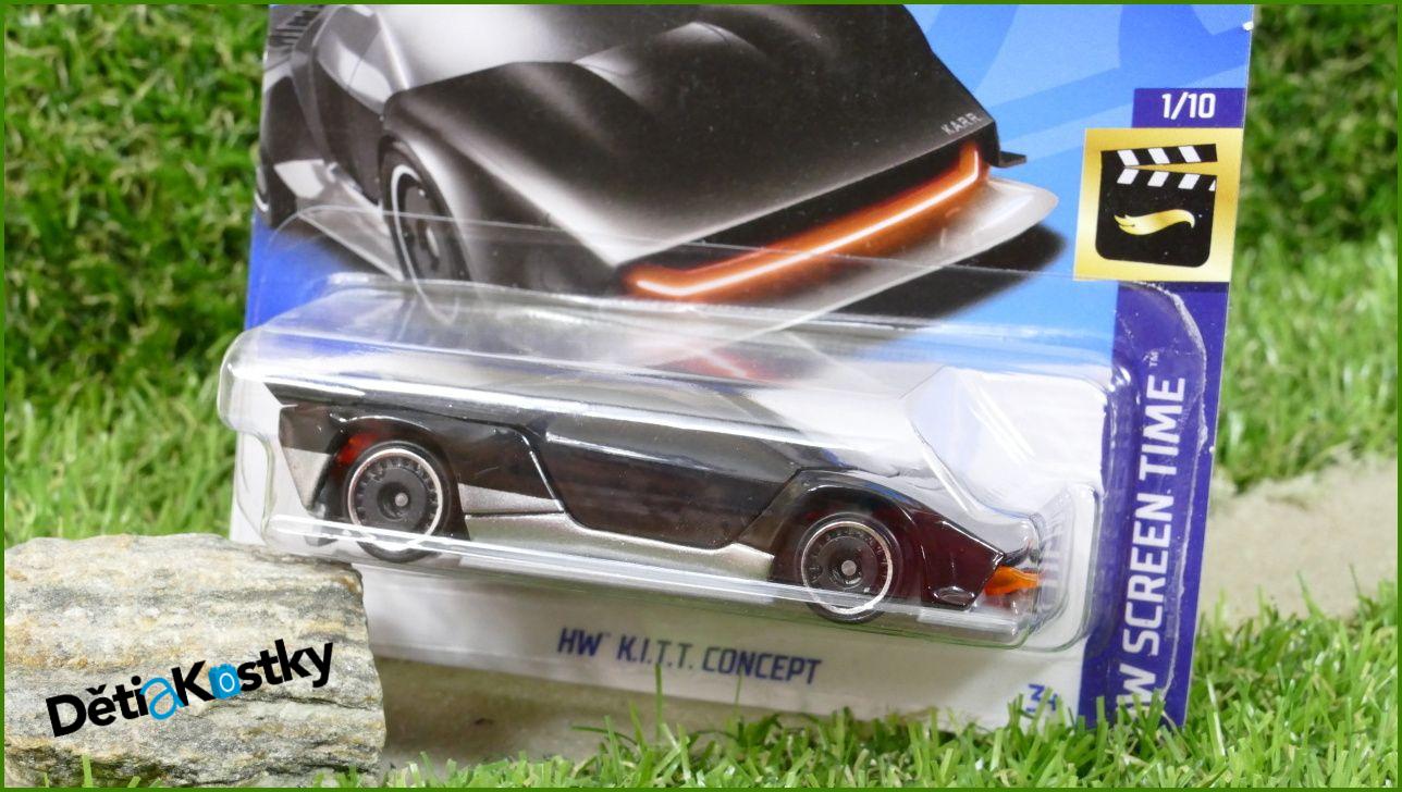Angličák Model Autíčka Hot Wheels Autíčko HW K.I.T.T. Concept (HW SCREEN TIME)