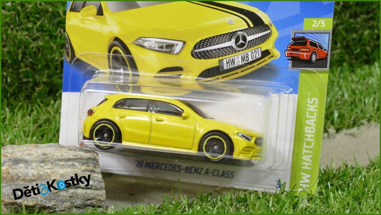 Angličák Model Autíčka Hot Wheels Autíčko ´19 Mercedes-Benz A-Class (HW HATCHBACKS)
