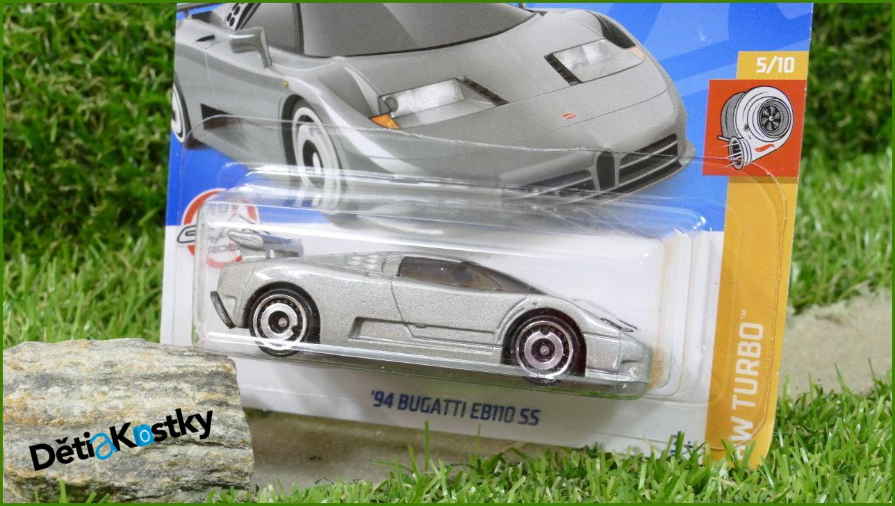Angličák Model Autíčka Hot Wheels Autíčko ´94 Bugatti EB110 SS (HW TURBO)