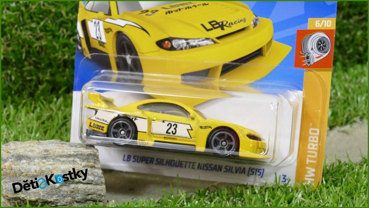 Angličák Model Autíčka Hot Wheels Autíčko LB Super Silhouette Nissan Silvia (S15) (HW TURBO)