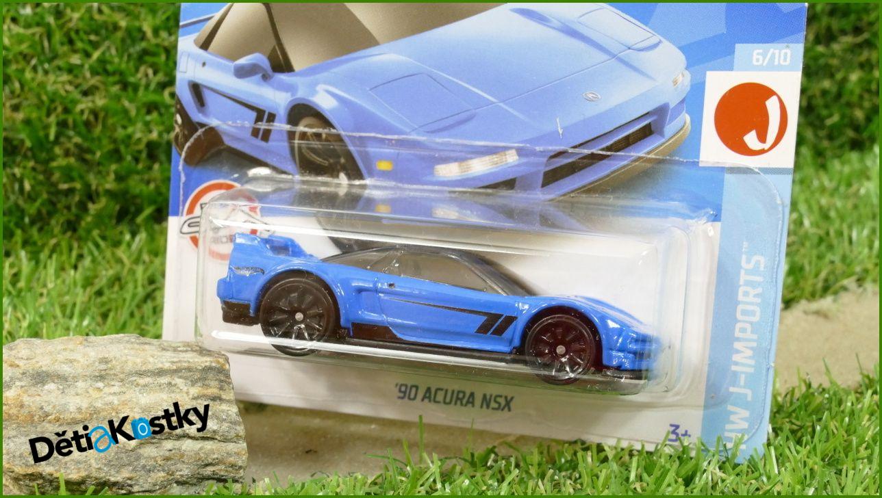 Angličák Model Autíčka Hot Wheels Autíčko ´90 Acura NSX (HW J-IMPORTS)