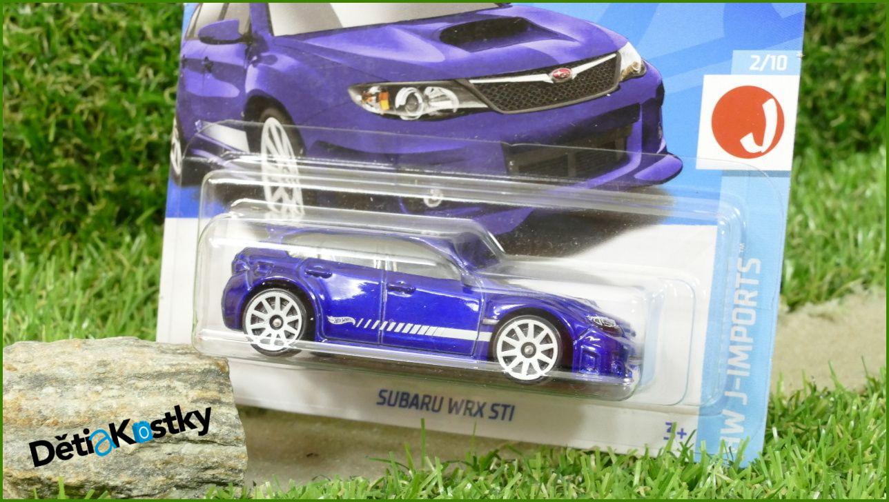Angličák Model Autíčka Hot Wheels Autíčko Subaru WRX STI (HW J-IMPORTS)