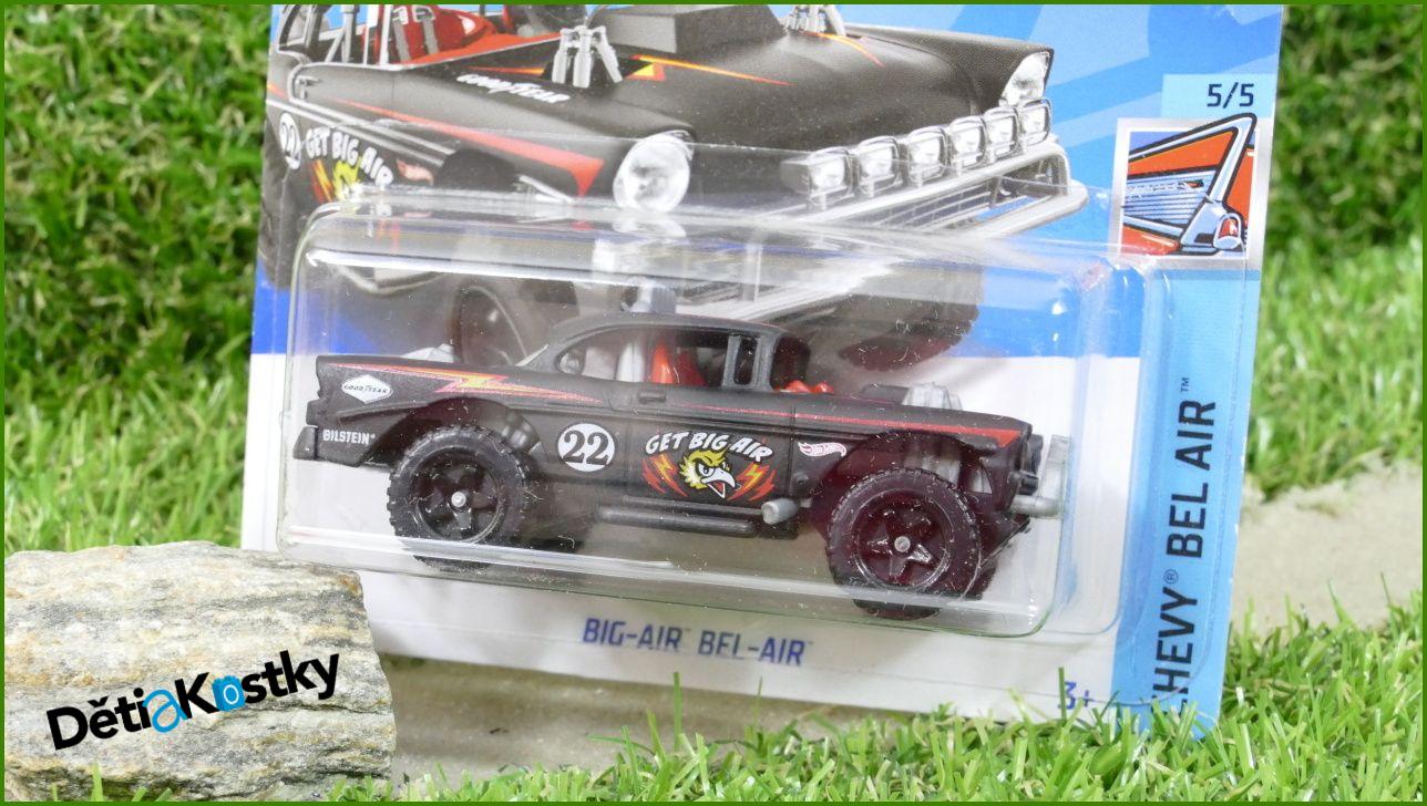 Angličák Model Autíčka Hot Wheels Autíčko Big-Air Bel-Air (CHEVY BEL AIR)