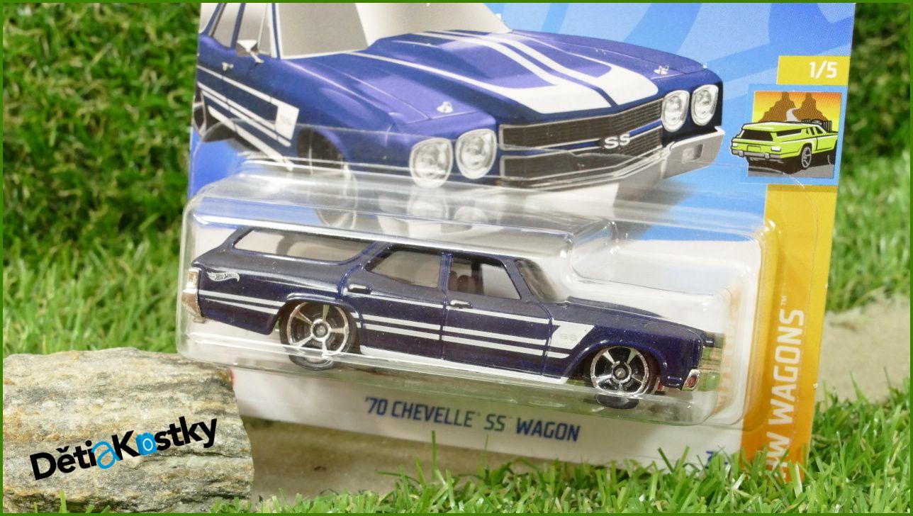 Angličák Model Autíčka Hot Wheels Autíčko ´70 Chevelle SS Wagon (HW WAGONS)