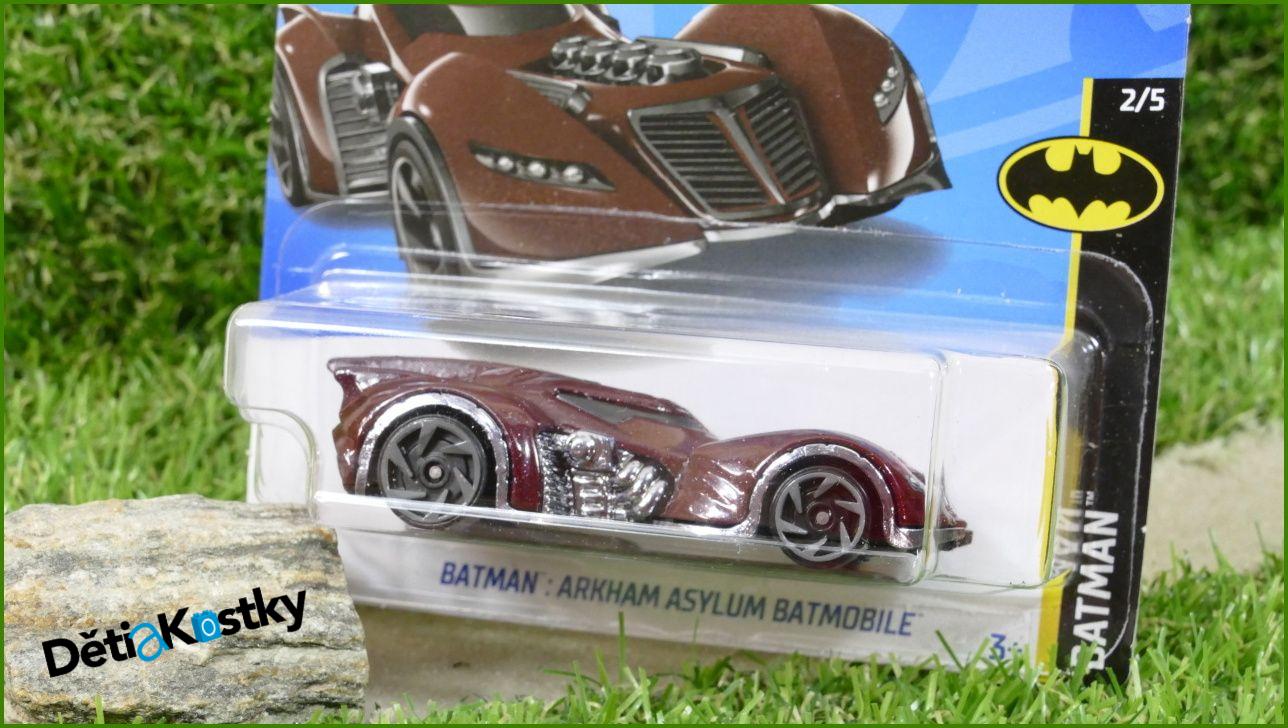 Angličák Model Autíčka Hot Wheels Autíčko Arkham Asylum Batmobile (BATMAN)